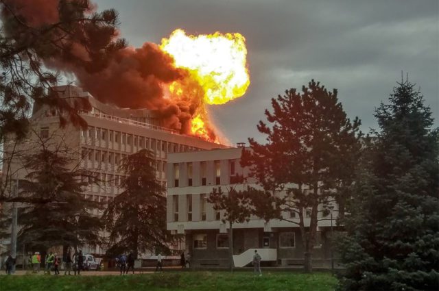 Incendio y explosión en universidad de Lyon ponen de nervios a Francia