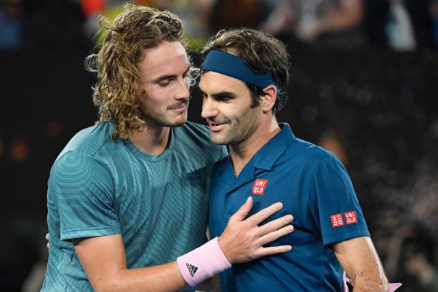 La juventud de Tsitsipas sorprendió a Federer en Melbourne