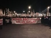 Protestan trabajadores de la CDMX por despidos Bomberos su suman a las protestas contra Sheinbaum