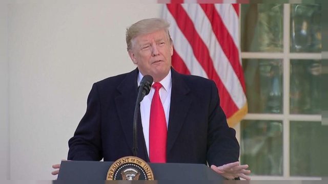 Trump anuncia cese al fuego para reabrir administración