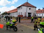 Cifra de muertos por atentado en Colombia sube a 21; gobierno culpa al ELN