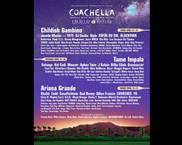Los Tucanes de Tijuana en Coachella 2019 Brillará el rock (por su ausencia) en Coachella