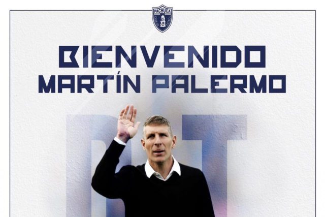 Palermo es el nuevo técnico del Pachuca