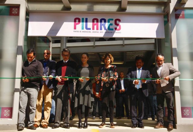 Sheinbaum inaugura primera sede de la iniciativa Pilares Sheinbaum inaugura primera sede de la iniciativa Pilares