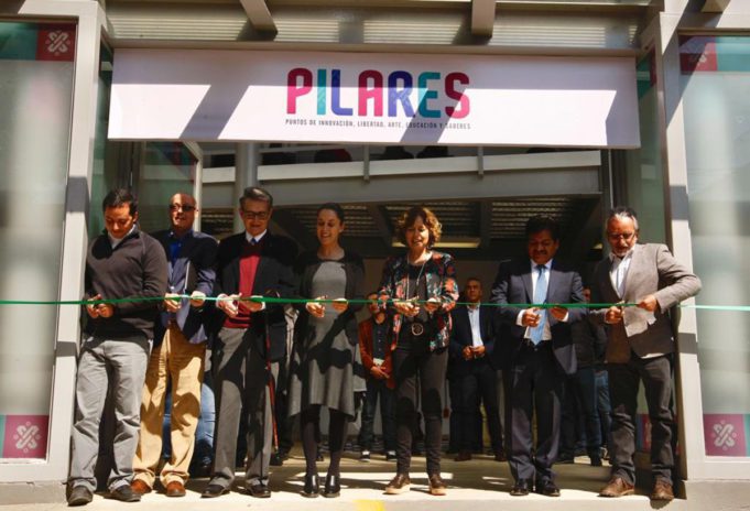 Sheinbaum inaugura primera sede de la iniciativa Pilares