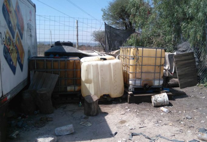 Detecta federación almacenes de combustible robado en Puebla