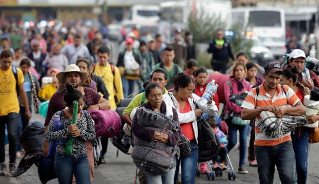 Llegan más de mil migrantes a la capital Noticieros televisa - Llegan más de mil migrantes a la capital