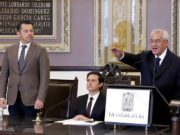 Guillermo Pacheco Pulido es ya el gobernador interino de Puebla Gobierno interino tiene 10 días para convocar a elecciones