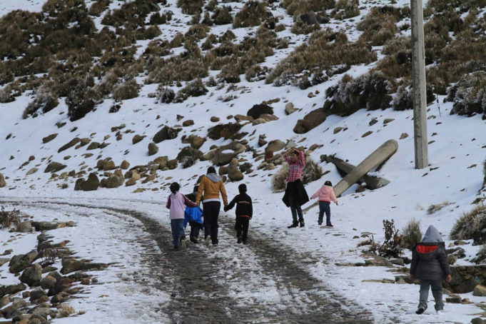 El norte y noroeste de Sonora sufre por las bajas temperaturas