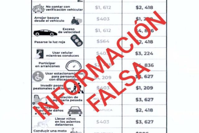 Aumento en Infracciones es información falsa: Gobierno CDMX