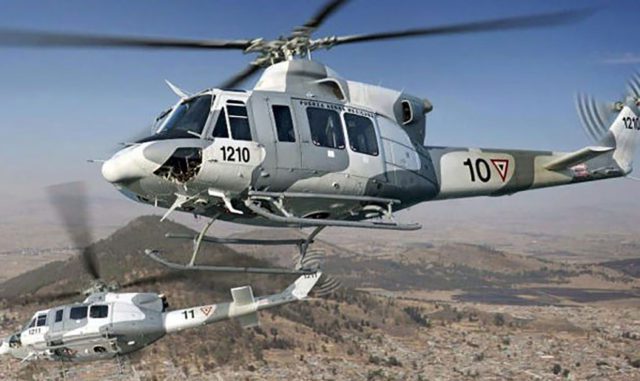Fuerza Aérea se suma al combate contra el huachicol Helicópteros de la Armada de México sobrevolarán ductos e instalaciones de Pemex