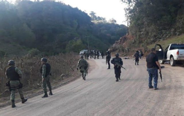 Enfrentamiento en Chilapa dejó un saldo de 10 muertos Policías Comunitarios y autodefensas se enfrascaron en enfrentamiento armado