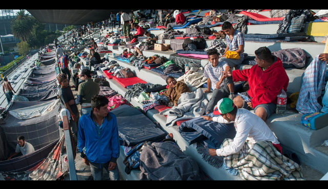 Permanecen más de 500 migrantes en la CDMX Más de 2 mil migrantes ya continuaron su camino hacia el norte del país