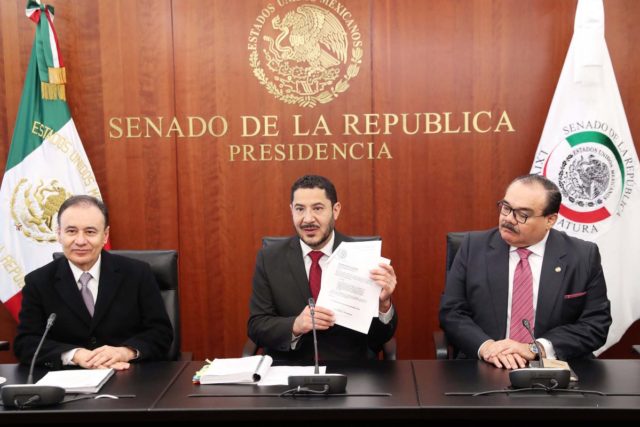 Toca al Senado dar visto bueno a Estrategia Nacional de Seguridad de AMLO Toca al Senado dar visto bueno a Estrategia Nacional de Seguridad de AMLO