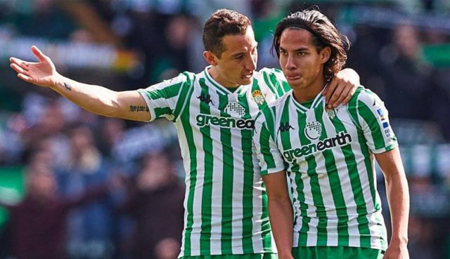 Leganés golea al Betis en duelo de mexicanos