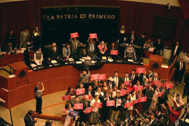 Senado aprueba por unanimidad Guardia Nacional con mando civil