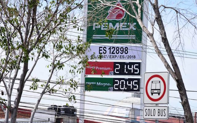Se mantendrán los altos precios a las gasolinas En algunos estados la gasolina Magna supero los $20