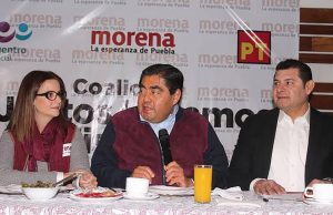 De la Sierra, Armenta y Barbosa van por la candidatura de Morena