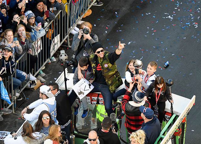 Aficionados de los Pats festejaron el título con sus héroes