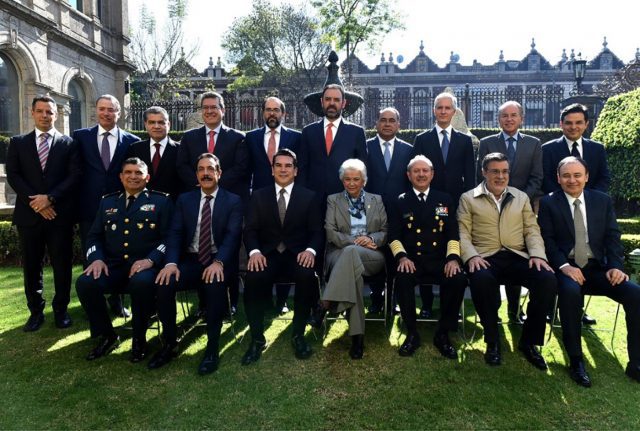 Gobernadores del PRI respaldan la Guardia Nacional