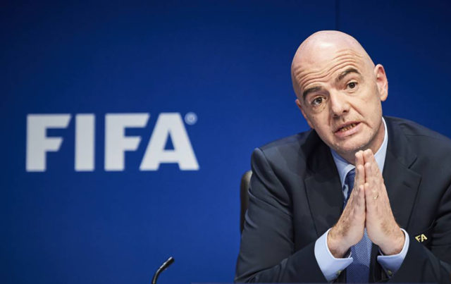 Infantino desfila como único candidato para presidir la FIFA Hasta 2023 podría permanecer Gianni Infantino al frente de la FIFA
