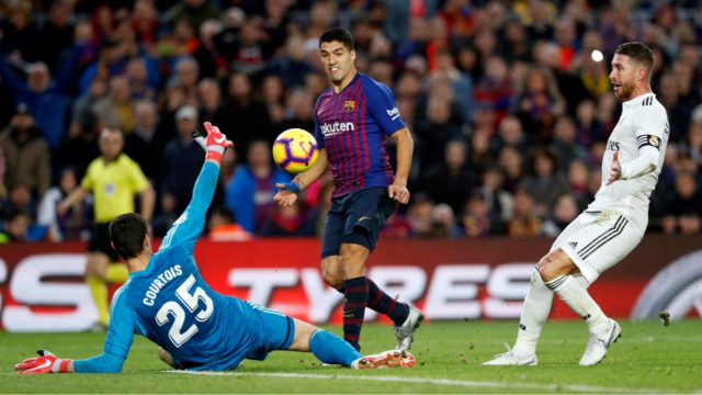 Agarrón entre madridistas y catalanes dentro y fuera de la cancha
