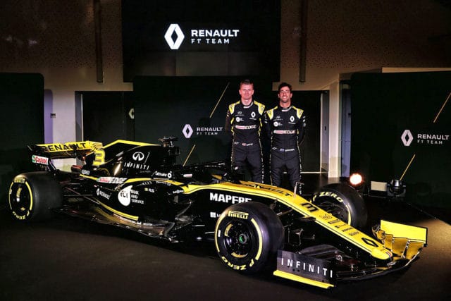 Renault F1 Team muestra su nuevo monoplaza