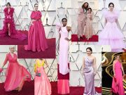 El rosa como protagonista de los Oscar