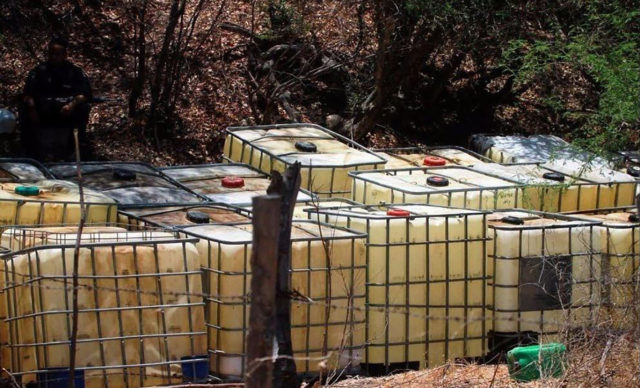 En una semana decomisaron más 6 mil litros de combustible robado Al menos una persona resultó detenida