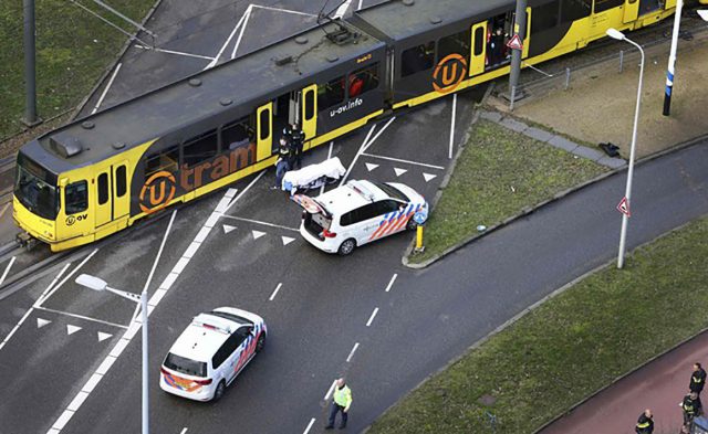 Ataque en Holanda deja al menos tres muertos y nueve heridos