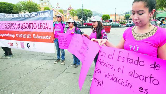 Buscan diputados de Morena despenalizar el aborto en el Edomex Aborto legal y matrimonios igualitarios en la agenda del Congreso local
