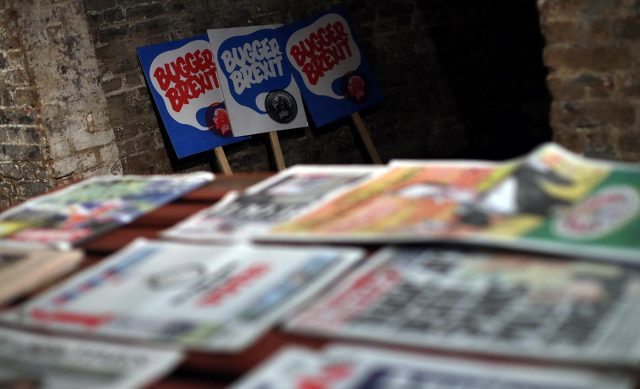 Exposición en Londres muestra el antes y el después del Brexit Hurriety Daily News - Exposición en Londres muestra el antes y el después del Brexit