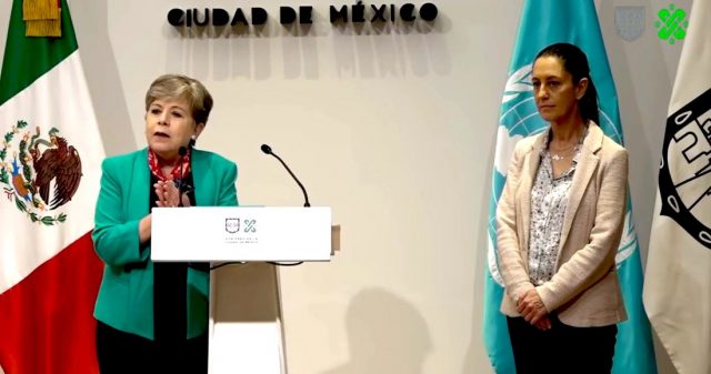 Sheinbaum anuncia acuerdo con Cepal para combatir desigualdad