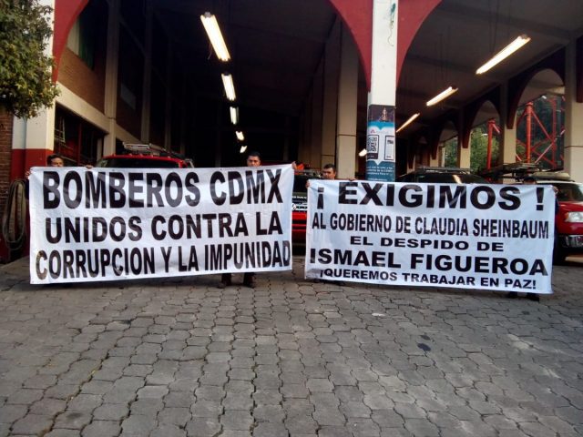 Congelan cuentas administradas por líder de bomberos