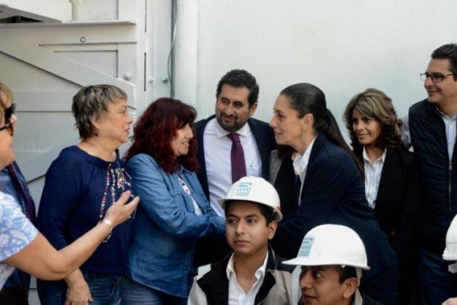 Entregan edificio reconstruido en la alcaldía Benito Juárez