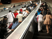 Reanudarán uso de escaleras en la Línea 7 del Metro