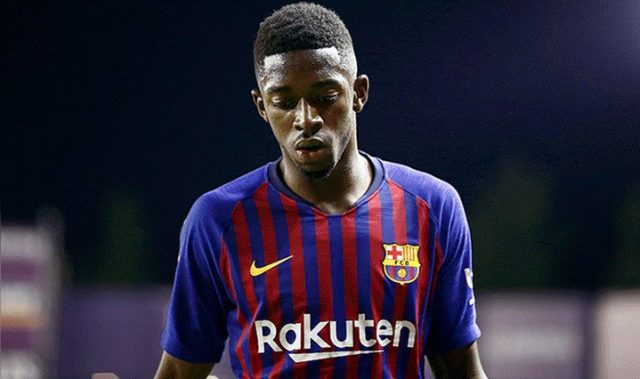 Dembelé queda fuera un mes por lesión