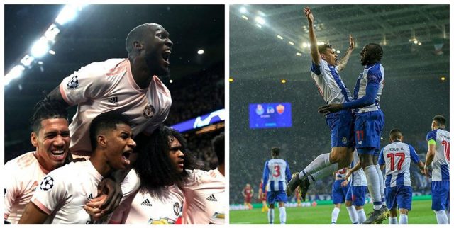 Manchester y Porto pasan a cuartos de la Champions