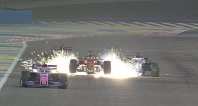 Por falla mecánica de Ferrari, Hamilton se lleva el GP de Baréin