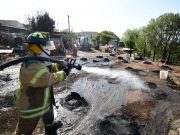 Explota polvorín en fábrica de Chimalhuacán