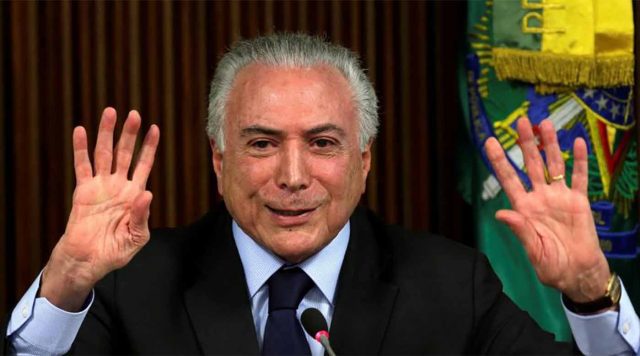 Juez ordena término de la prisión preventiva de Temer