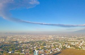 Erupción del Popo pone en alerta a la capital
