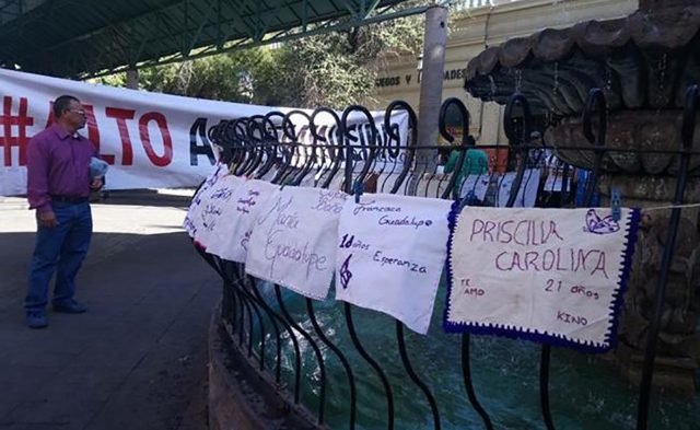 Se registran cinco feminicidios al mes en Sonora Van 10 feminicidios en lo que va del año, una cifra que supera los números de 2017 y 2018