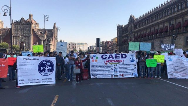 Escuelas para discapacitados exigen financiamiento