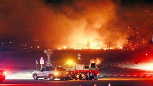 Incendio en Corea del Sur obliga a declarar emergencia nacional