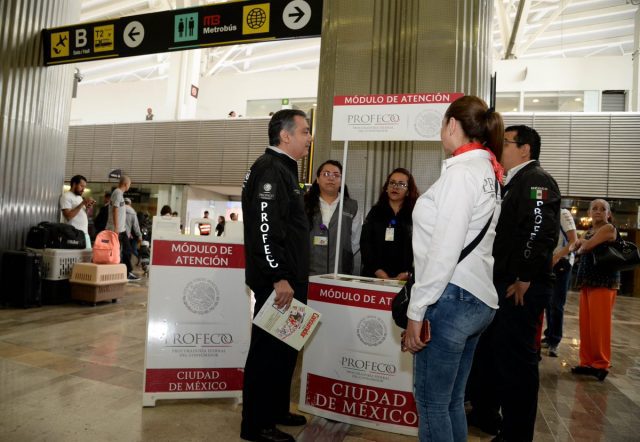 Profeco implementa operativo Semana Santa 2019 en el AICM