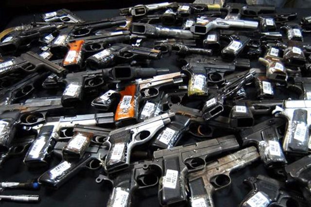 Canje de armas continúa en tres alcaldías