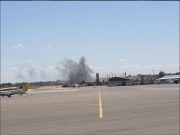 Trípoli podría quedarse sin aeropuerto tras ataque guerrillero Twitter - Trípoli podría quedarse sin aeropuerto tras ataque guerrillero