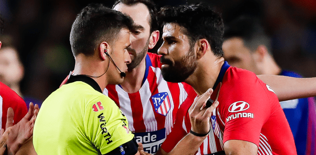 Por suspensión, Diego Costa se pierde el resto de la temporada Le dieron 8 partidos de suspensión por ofender al árbitro
