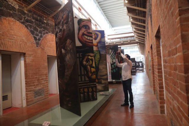 AGN inauguró la exposición Siqueiros. Encarcelar la llamarada David Alfaro Siqueiros regresa al Palacio Negro de Lecumberri